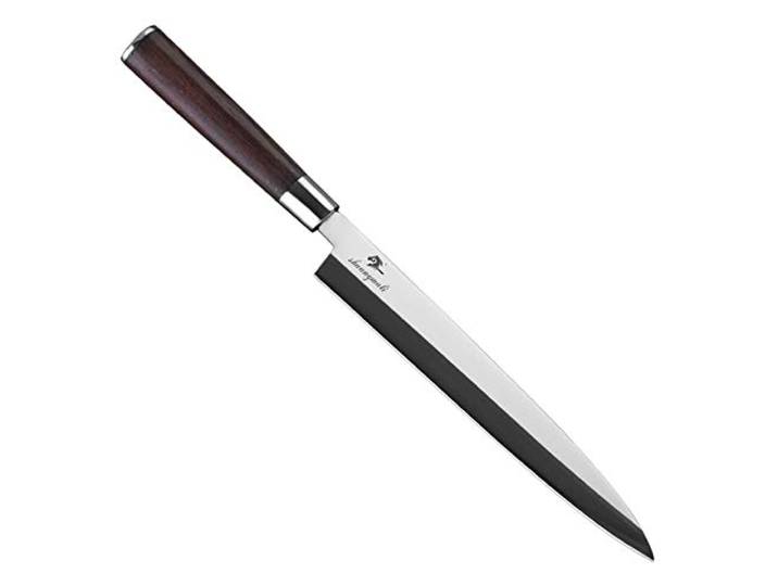Japanisches Sushi-Messer 1.4116 Stahlküche Chefmesser Lachs Fischfilet Kleaver Sashimi Messer Chefs Messer (Color : 10 inch)