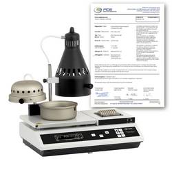 PCE Instruments Feuchtebestimmerwaage PCE-UX 3031D-ICA inkl. ISO-Zertifikat 220 g 180 °C & 360°C eingebauter Drucker