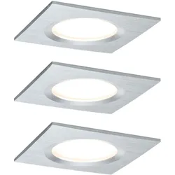 Paulmann, Einbauleuchte, Einbauleuchte Nova Plus Set (Aluminium, Zink)