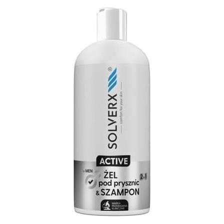 Solverx Active And Shampoo For Men 400Ml (Flüssiges Shampoo, 400 ml) (35590747)