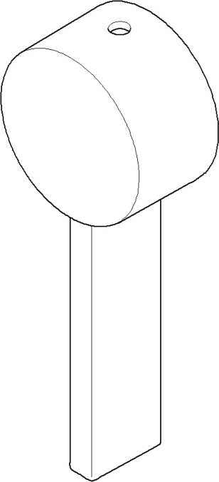 Dornbracht Hebel MEM 092078058-08 platin