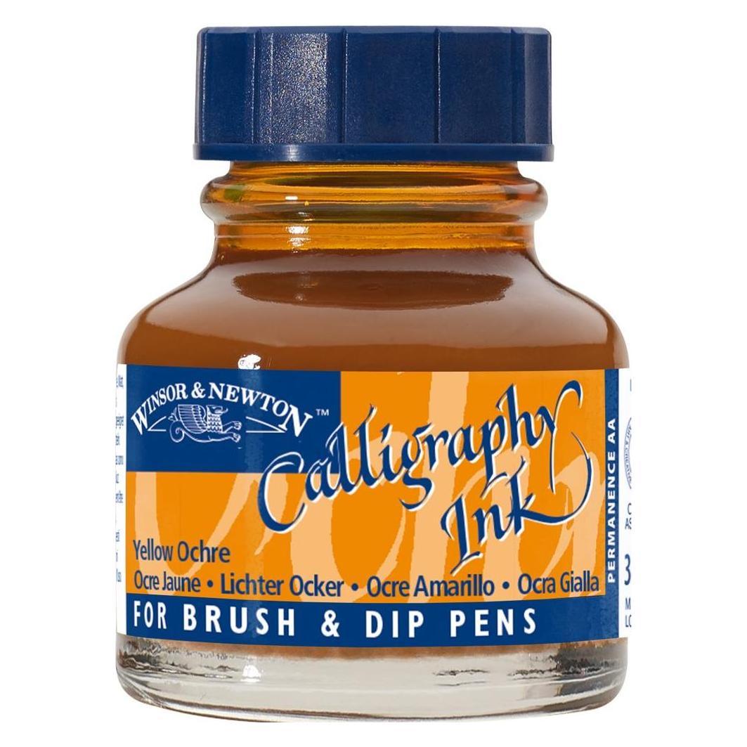 Winsor & Newton Tinte Calligraphy Ink yellow (Gelb, 1 Stk.) (1111744)