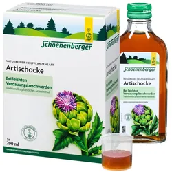 Schoenenberger naturreiner Heilpflanzensaft Artischocke 3X200 ml