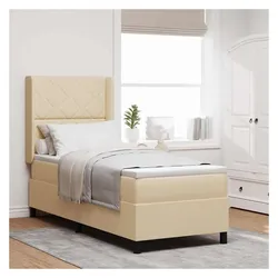 vidaXL, Boxspringbett, Taschenfederkernmatratze (90 x 190 cm)