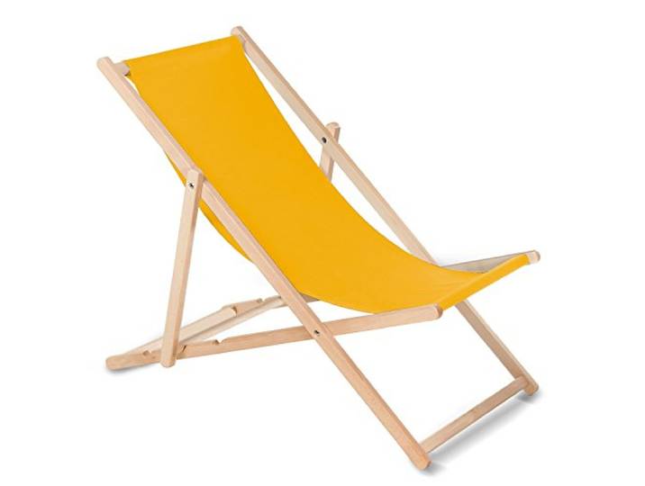 Green Blue Fauteuil de Plage Pliant en hetre Classique Lit de Plage (Or)