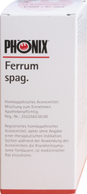 PHÖNIX LABORATORIUM GmbH PHÖNIX FERRUM spag.Mischung 50 ml 04223406