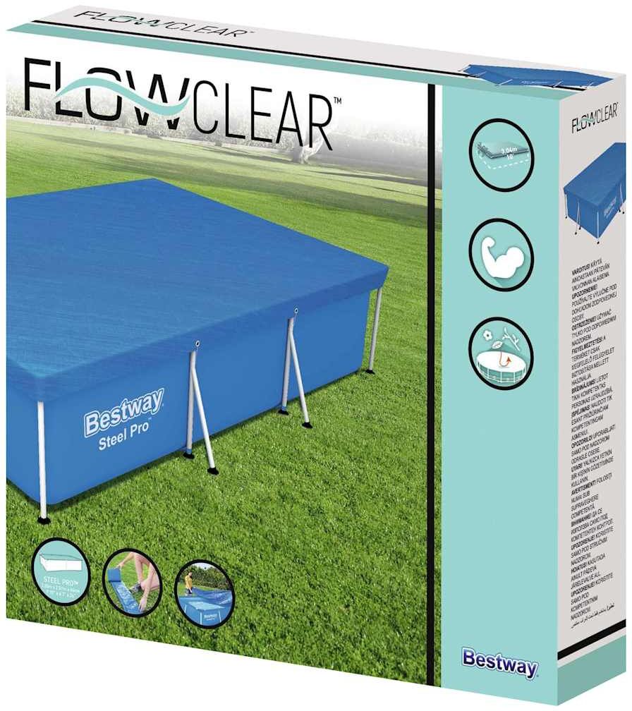 Bestway Couverture de piscine Flowclear 304x205x66 cm