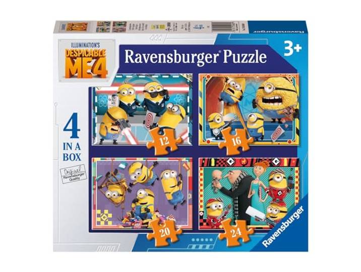Ravensburger - Ik - Simpelweg onverbeterlijk, puzzel voor kinderen vanaf 6 jaar, educatief en stimulerend spel, 4 puzzels met 12, 16, 20, 24 delen
