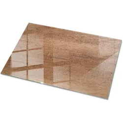 TISCHPLATTE 100x70 cm Natürliche Holzmaserung