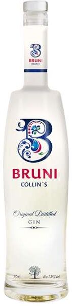 Destilerias Joaquín Alonso Gin Bruni Collin's - Gin premium español de 70cl con 39% de graduación