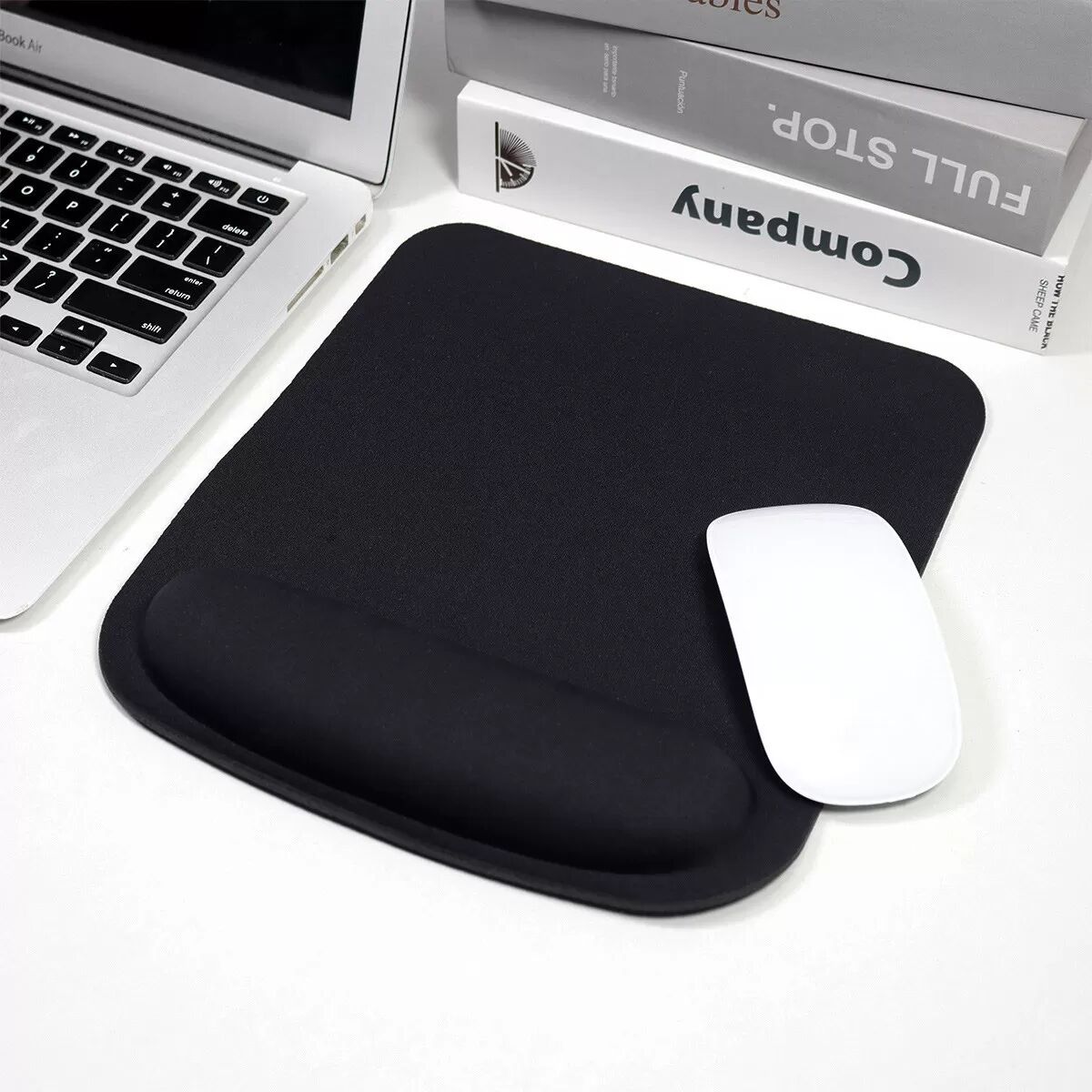 INF Ergonomisches Mauspad mit Handballenauflage Schwarz