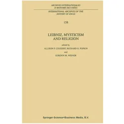 Leibniz, Mysticism and Religion, Fachbücher von G. M. Weiner, R. H. Popkin, G, H Popkin, R/M Weiner, A. P. Coudert