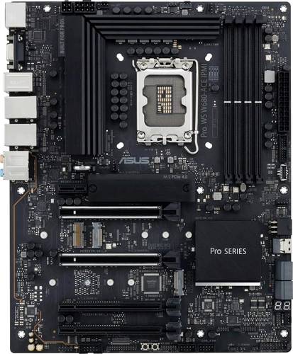 Asus 90MB1DN0-M0EAY1 Mainboard Sockel (PC) Intel LGA 1700 Formfaktor (Details) ATX Mainboard-Chipsatz Intel W680
