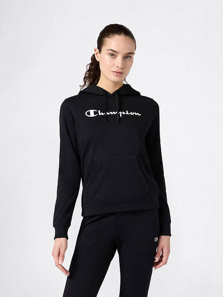 Champion Hoodie in Schwarz - XL