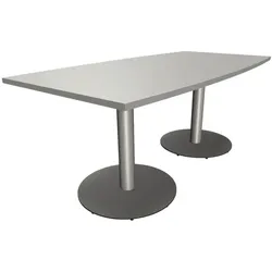 fm Büromöbel Besprechungstisch »Sidney« 180 cm grau, 180x80 cm