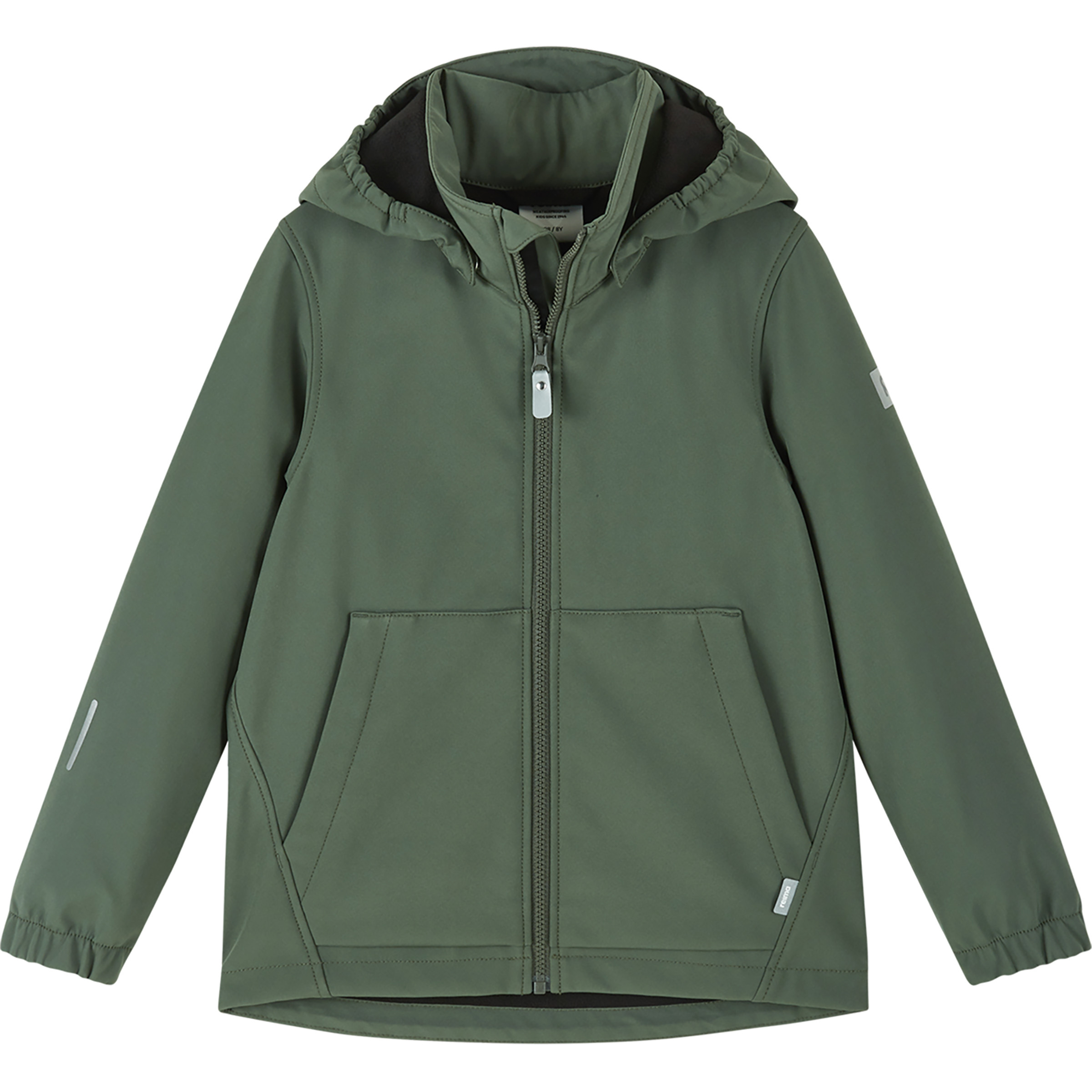 reima Koivula Softshell Kinder Softshelljacke thyme green Größe 134 Bergsteigen | Lifestyle Winddicht Wasserabweisend