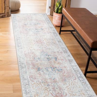 World Rug Gallery Bohemian Oriental Washable Area Rug
