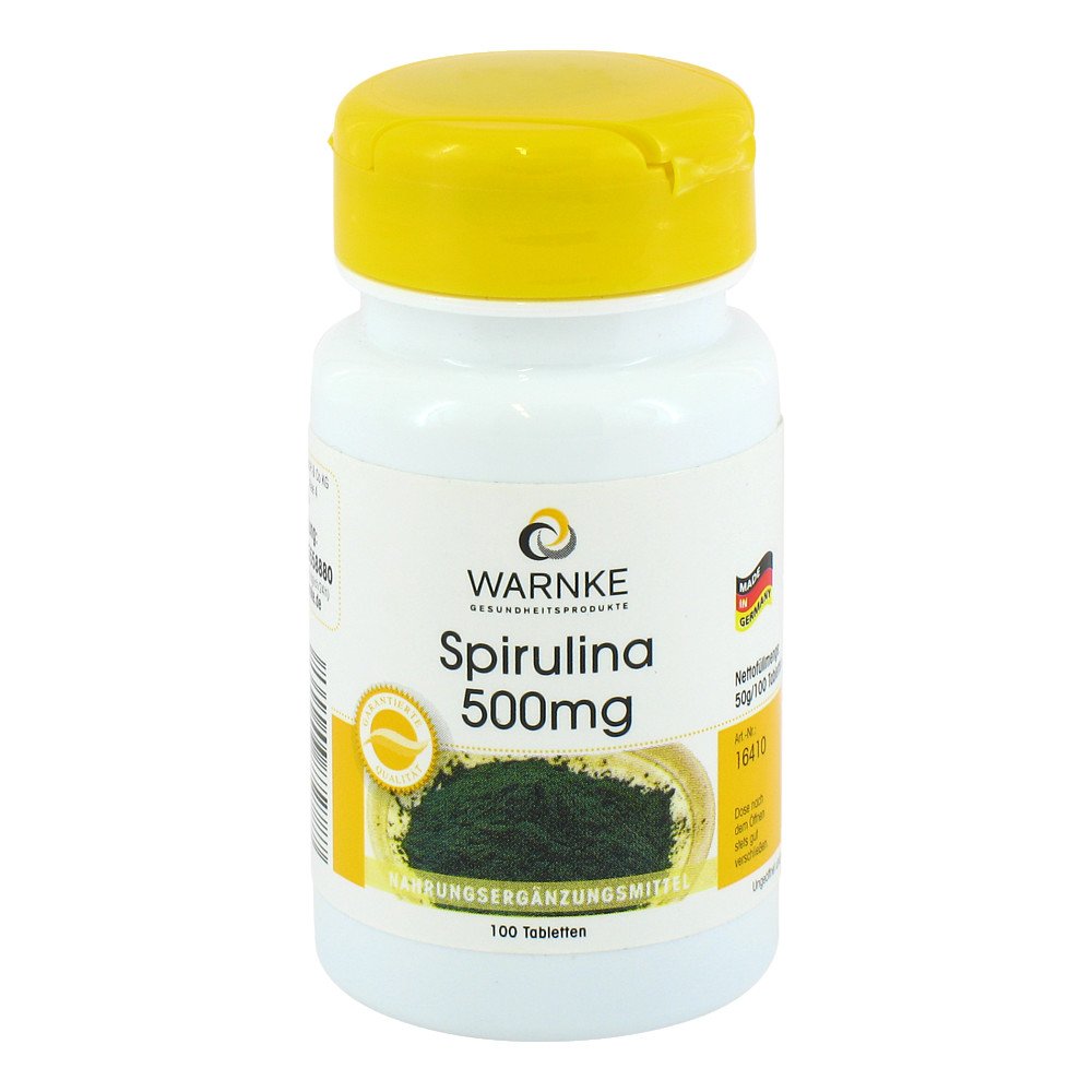 Warnke Vitalstoffe GmbH Spirulina 500 Tabletten 04011733