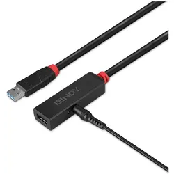 Lindy 3m USB 3.0 Active Extension (3 m, USB 3.2 Gen 1), USB Kabel