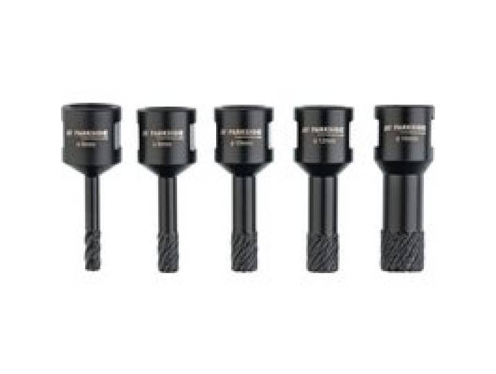 PARKSIDE PERFORMANCE® Set de trépans diamant (Trépans diamant ø 6,8,10,12,16 mm)