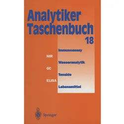 Analytiker-Taschenbuch, Fachbücher von Georg Schwedt