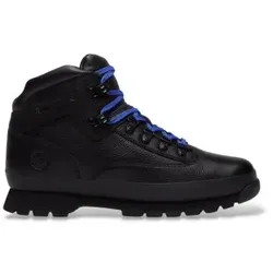 Timberland für Herren. TB0A2PUSEPV1 Bergstiefel Euro schwarz (45), Leder, Wohnung, Schnürsenkel, Lässig, Draußen