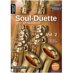 Artist Ahead Soul Duette für Altsaxophon - Vol. 2 - Hans-Jörg Fischer - Play-Along