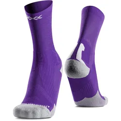 X-SOCKS Bike Perform Crew Fahrradsocken V113 - radiant violet 42-44