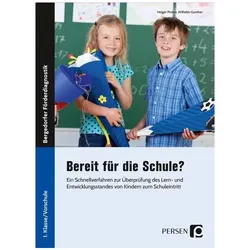 Bereit für die Schule?, Schulbücher von Wilhelm Günther, Holger Probst