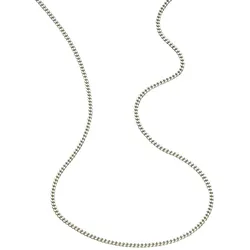 Zeeme Basic Collier 925/- Sterling Silber rhodiniert 50cm