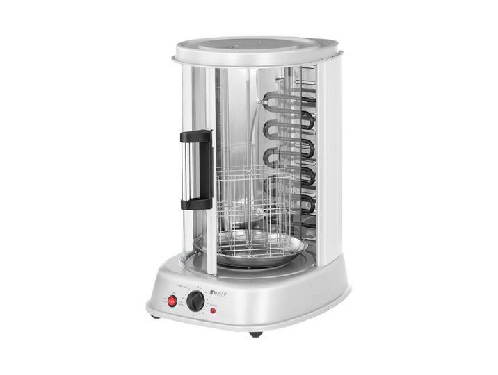 Royal Catering Dönergrill Vertikalgrill Kebabgrill 4 In 1 Kombi 1800W 31L Stahl Grill Vertikal, 1800 W