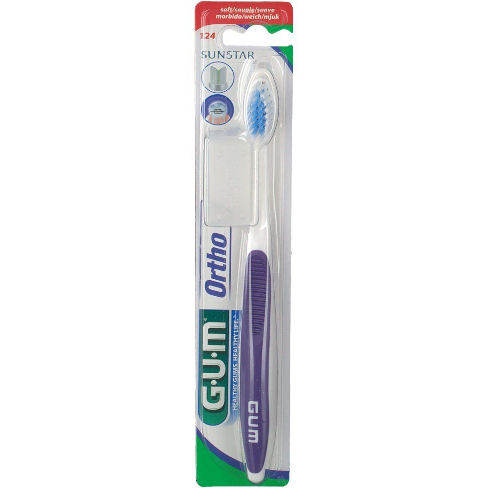 GUM KFO Zahnbürste weich V-Schnitt 1 St
