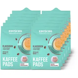 Eduscho Kaffeepads Klassisch - 12 x 32 Pads - Intensität: 3/5