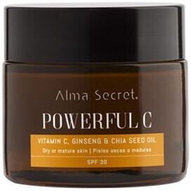 Alma Secret Powerful C Vitamina C Ginseng Chia Pele Seca SPF30 50 ml
