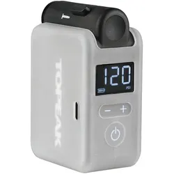 Topeak Minipumpe E-Booster Digital silber 8 bar / 120 PSI