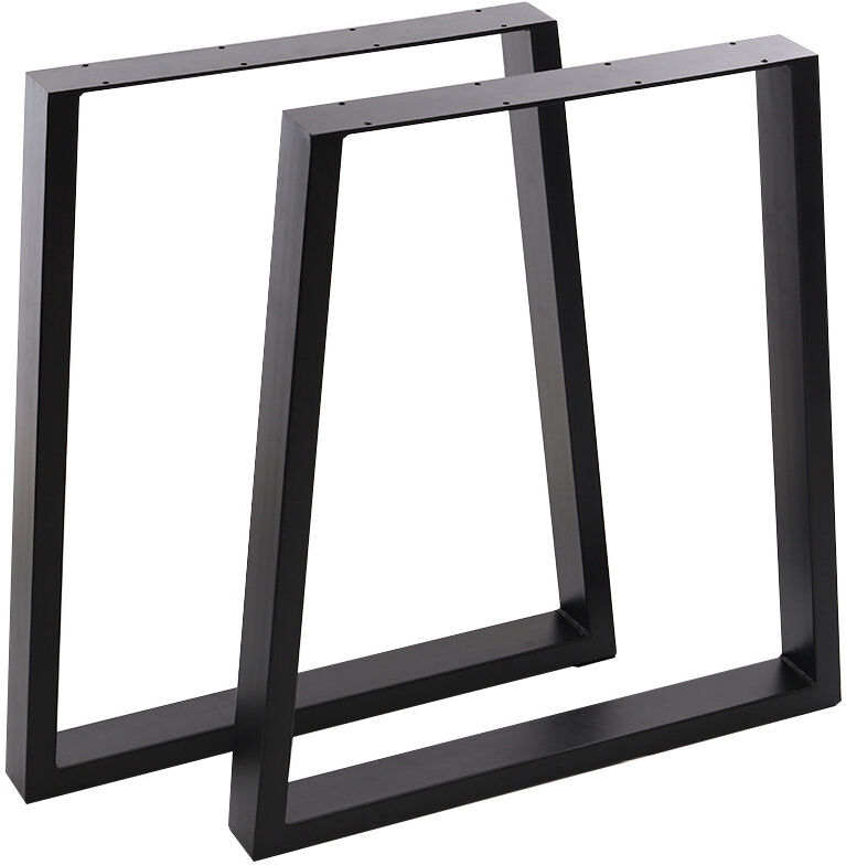 Symple Stuff Agazio Table Leg Black 71" H x 81" W x 7" D