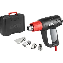 Skil Heißluftgebläse 8004 AA, Heißluftpistole 2000 W, inkl. Düsen + Koffer