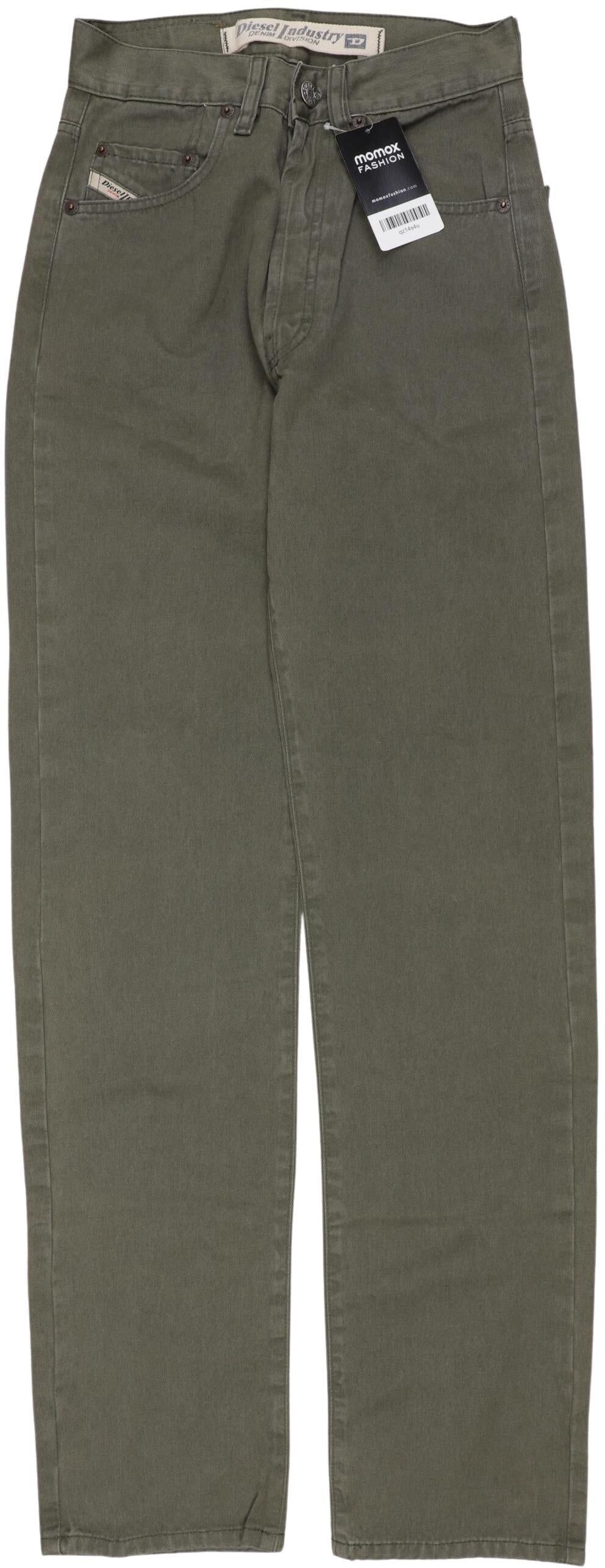 Diesel Damen Jeans, Grün, Gr. W26, Baumwolle - Second Hand