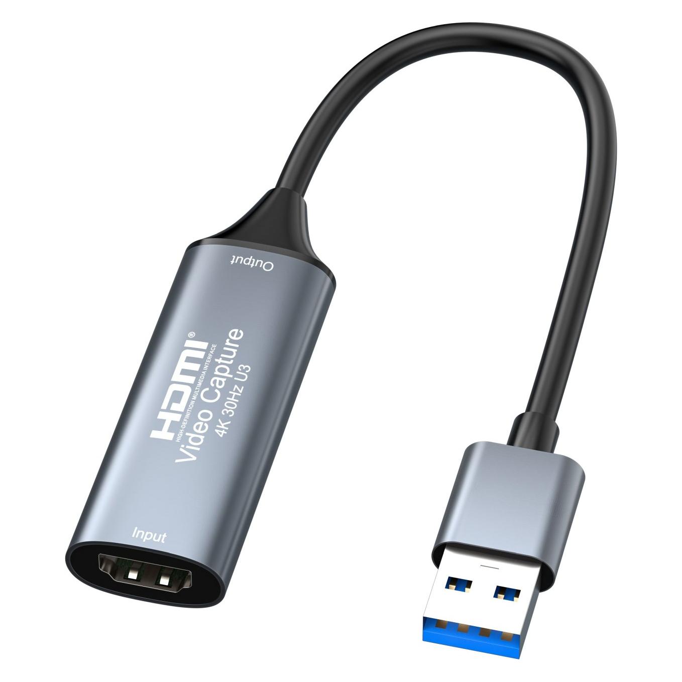 PremiumCord HDMI grabber pro video/audio signálu do počítače s konektorem USB 3.0 (Android, Mac, PC) (ku2grab5)