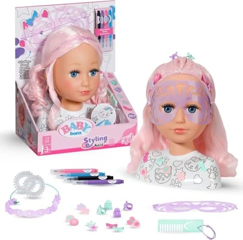 BABY born Kreativer Frisierkopf