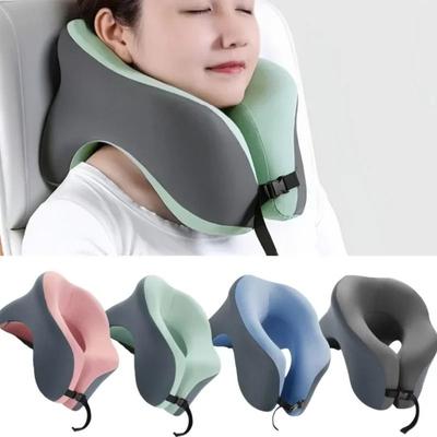 Inspired Finds Ergonomic Memory Foam Travel Pillow For Airplane Car And Office Naps Ergonomic Memory Foam Travel Pillow For Airplane Car And Office Naps