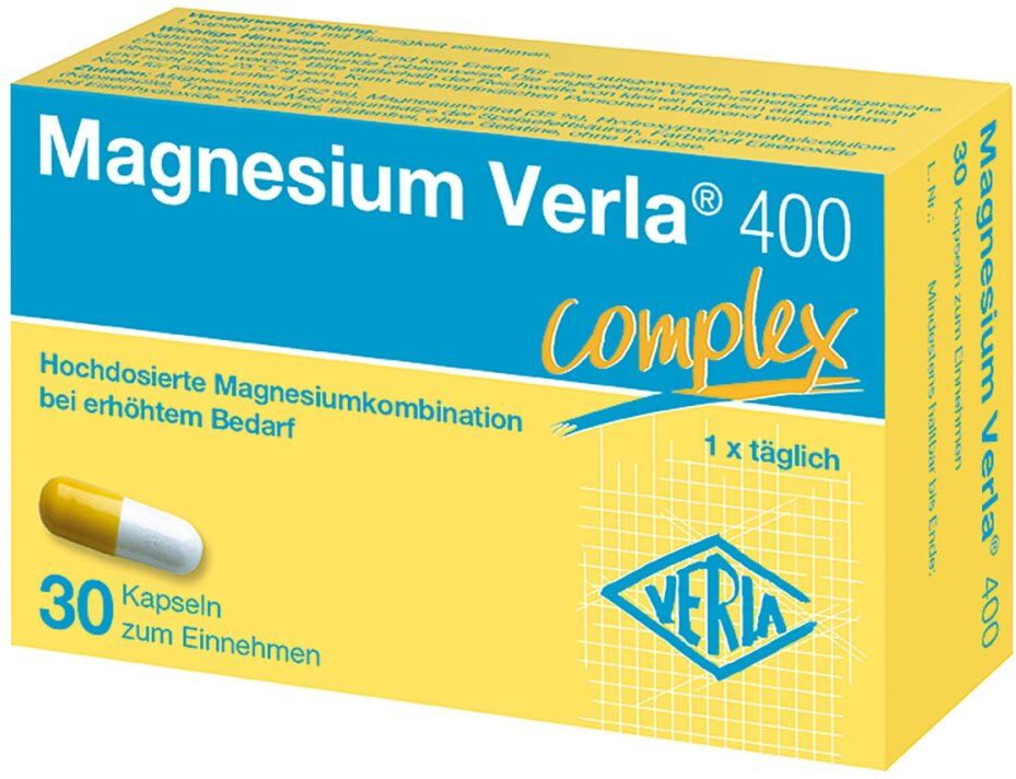 Magnesium-Verla Magnesium Verla 400 Kapseln