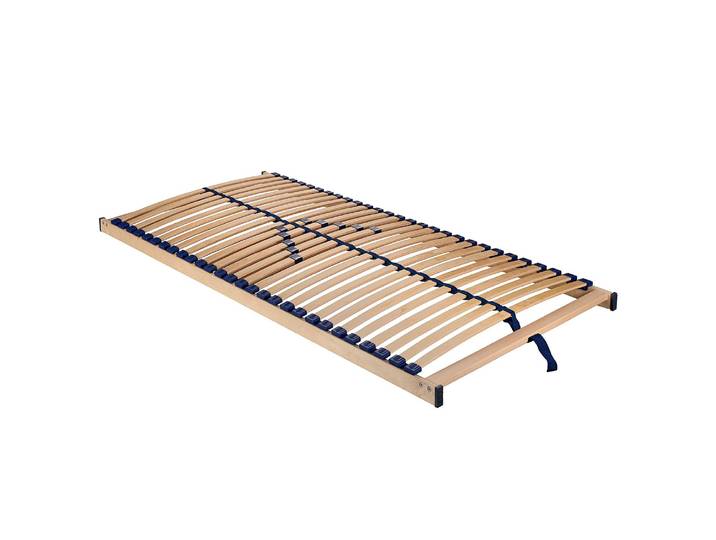 Lattenrost Sirius NV 90 x 210cm Außenholme & Leisten: Schichtholz Birke, naturbelassen Querholme: Massivholz Buche, naturbelassen Braun