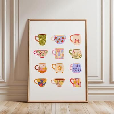 Uplift Picks But First Cafecito Canvas Print Minimalist Spanish Coffee Wall Art 05 20x30 Cm