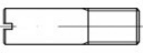 TOOLCRAFT TO-5394456 Bolzen (L) 30mm Stahl galvanisch verzinkt 10St.