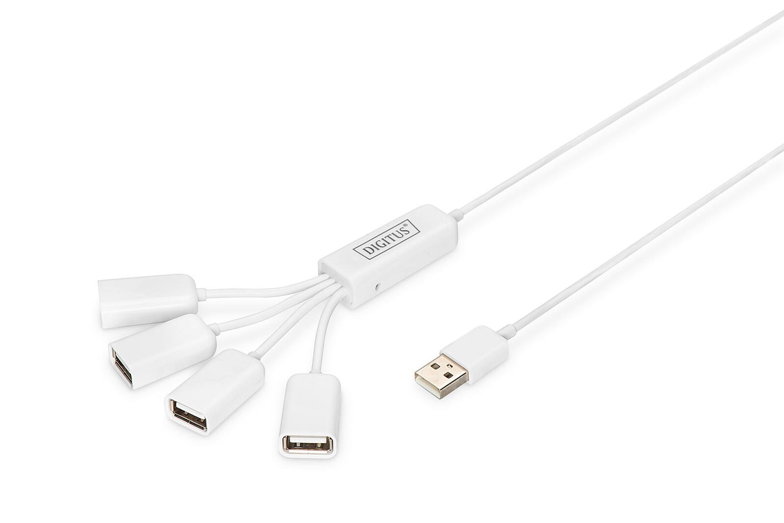 Digitus Slim Spider USB-Hub DA-70216