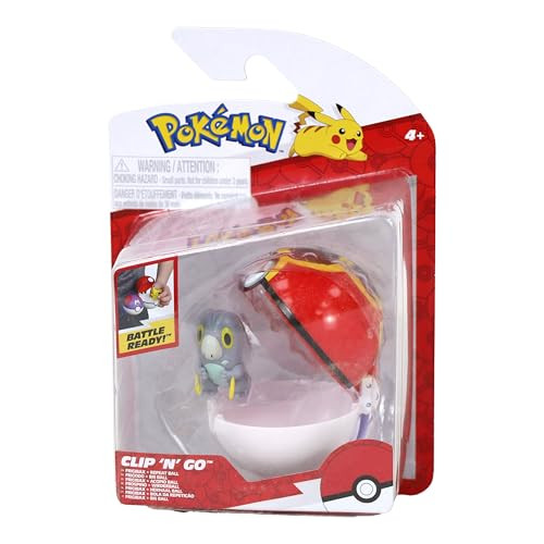Jazwares Pokémon Clip 'n' Go Frigibax met Repeat Bal