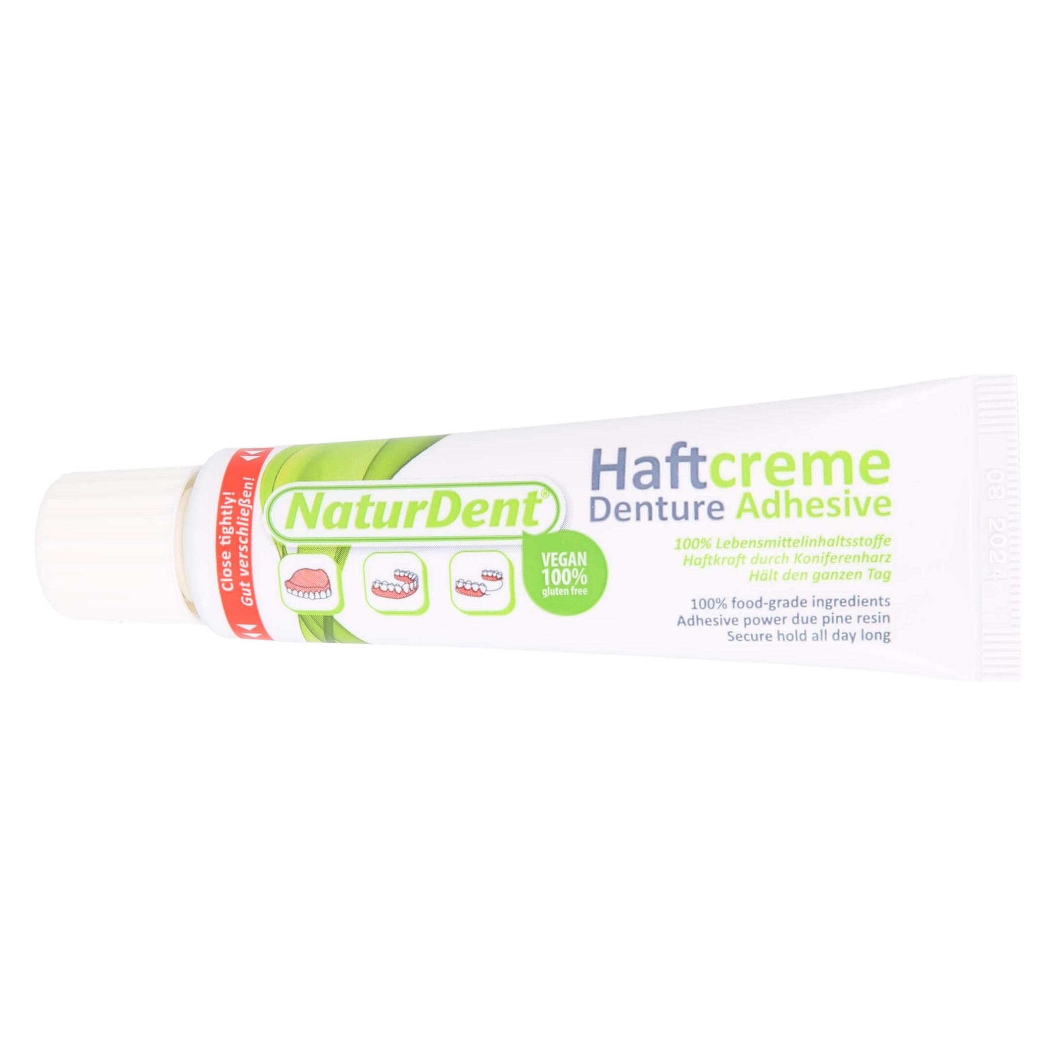 Roha NaturDent Haftcreme zur Befestigung des Zahnersatzes, 40 g Creme (11159991)