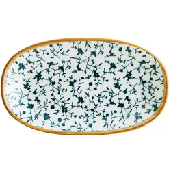 12 x Bonna Calif Gourmet Platte oval 24x14cm