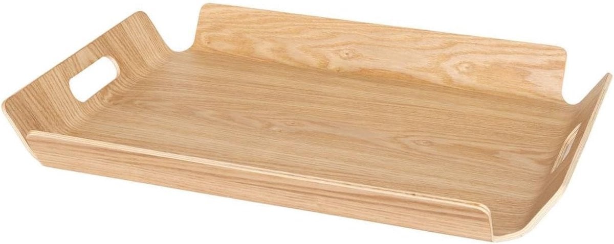 Houten Dienblad Serveerschaal Beige 45 x 35 cm